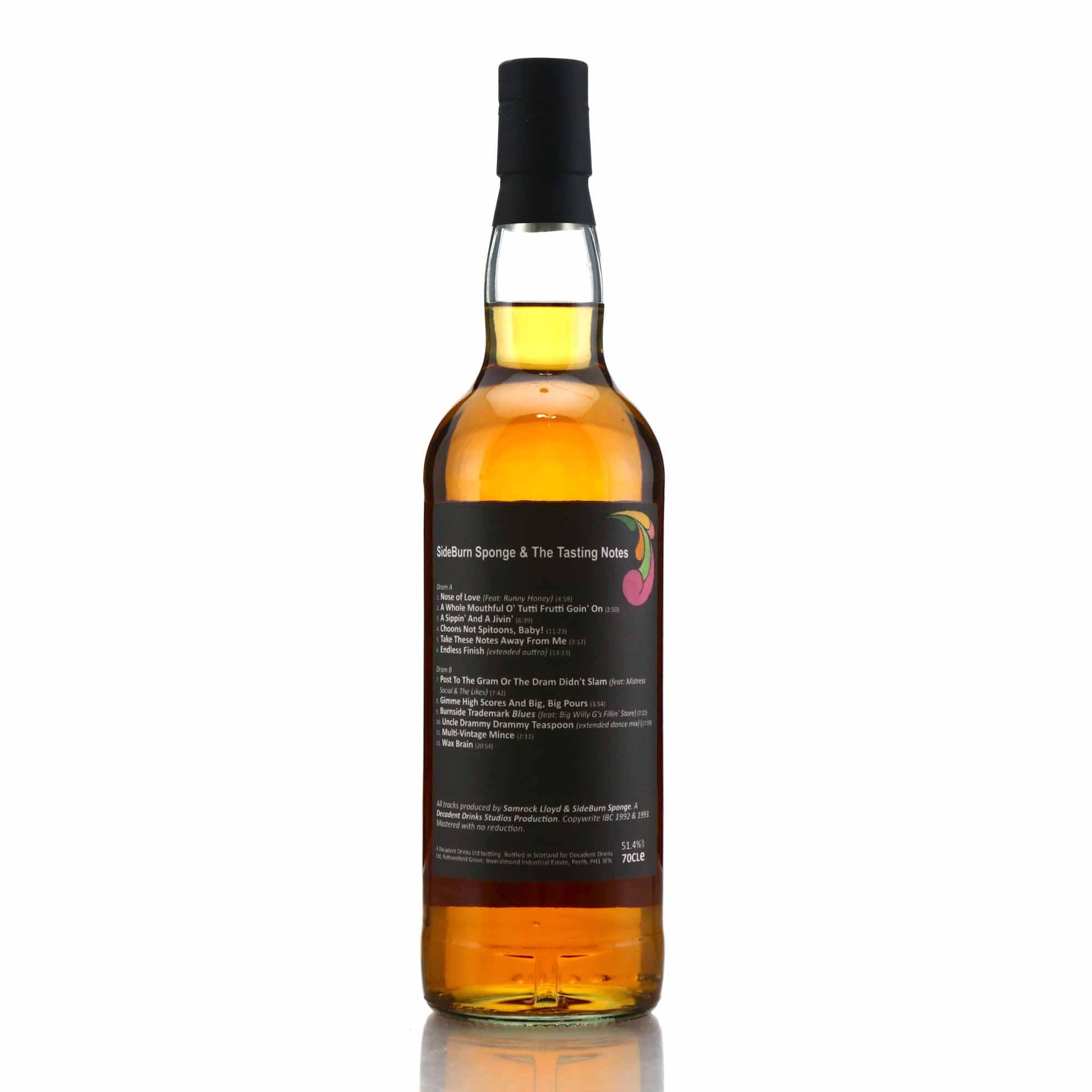 Whisky Sponge Ed.95 'SideBurn' 31 years old | Decadent Drinks Whisky Sponge Ed.95 'SideBurn' 31 years old | Decadent Drinks